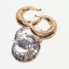 2-pack boho hoop örhängen 2-pack boho hoop örhängen