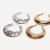 2-pack boho hoop örhängen 2-pack boho hoop örhängen