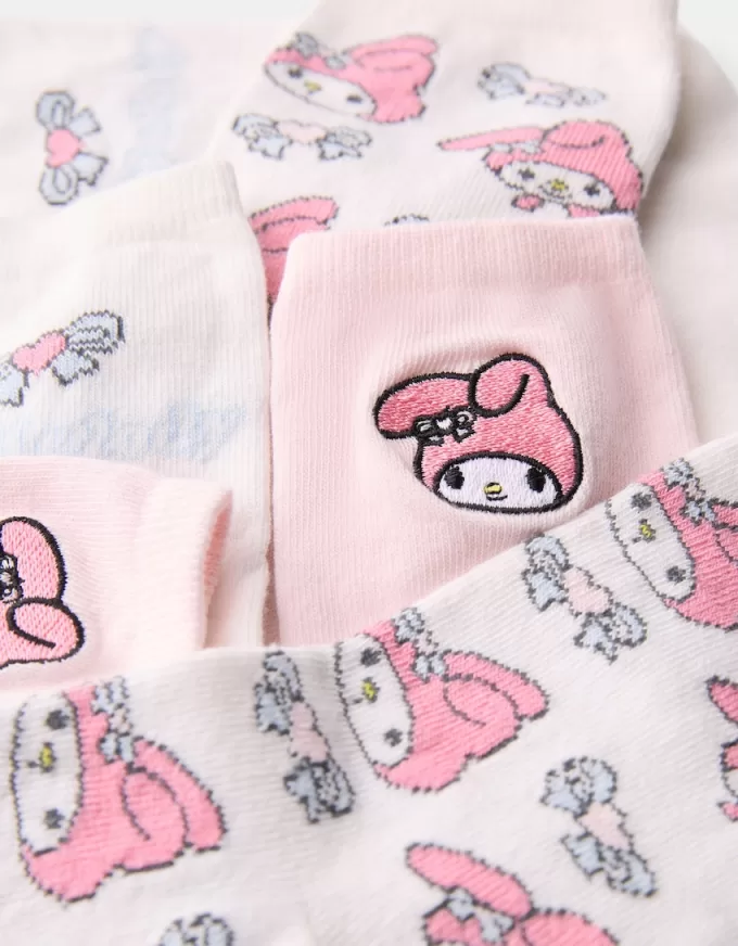 3-pack My Melody strumpor 3-pack My Melody strumpor