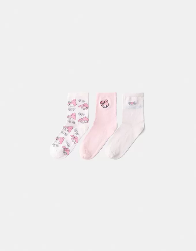 3-pack My Melody strumpor 3-pack My Melody strumpor
