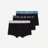 3-pack boxers med brett tryckt midjeband