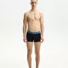 3-pack boxers med brett tryckt midjeband