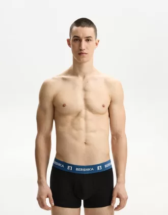3-pack boxers med brett tryckt midjeband