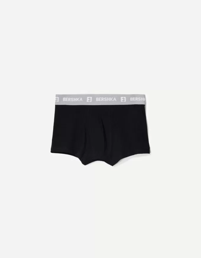 3-pack boxers med brett tryckt midjeband