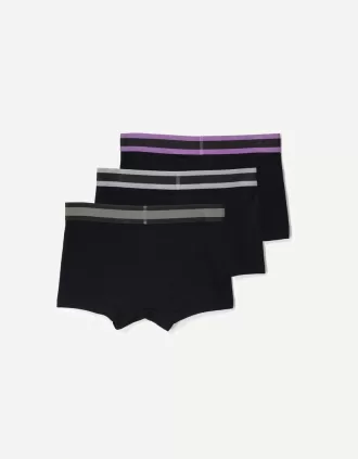 3-pack boxers med tryckt midjeband