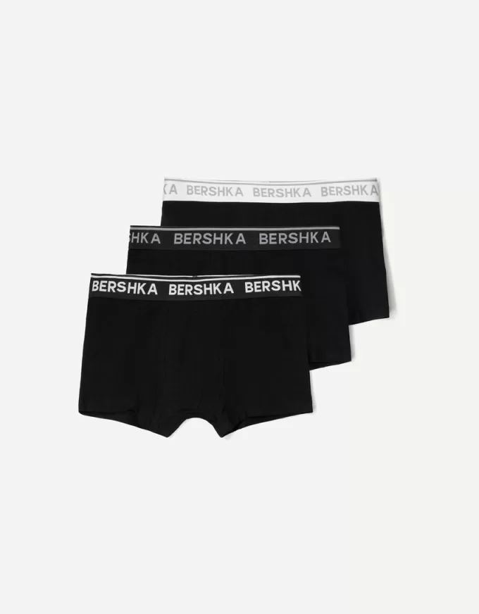 3-pack boxers med tryckt midjeband 3-pack boxers med tryckt midjeband