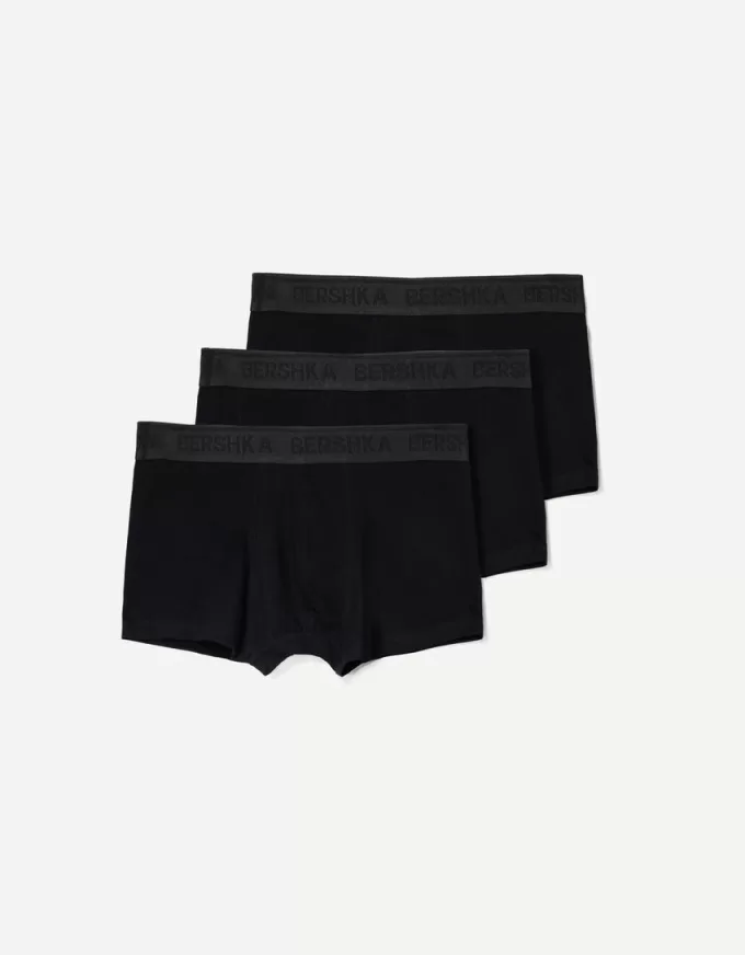 3-pack boxers med tryckt midjeband 3-pack boxers med tryckt midjeband