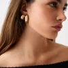 3-pack chunky hoop örhängen 3-pack chunky hoop örhängen