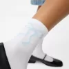 3-pack rosettstrumpor