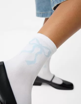 3-pack rosettstrumpor