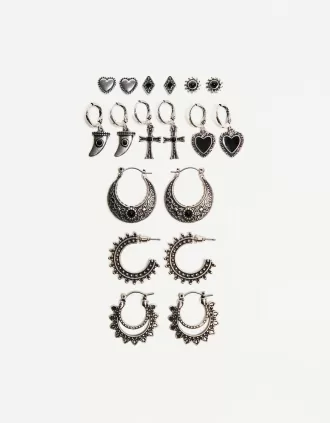 9-pack boho örhängen 9-pack boho örhängen