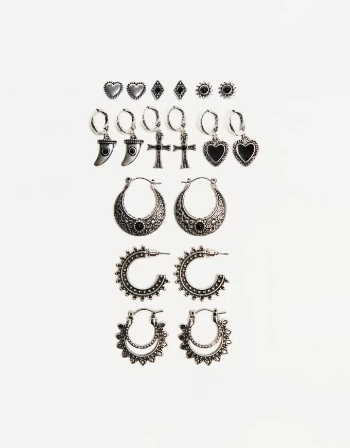 9-pack boho örhängen 9-pack boho örhängen