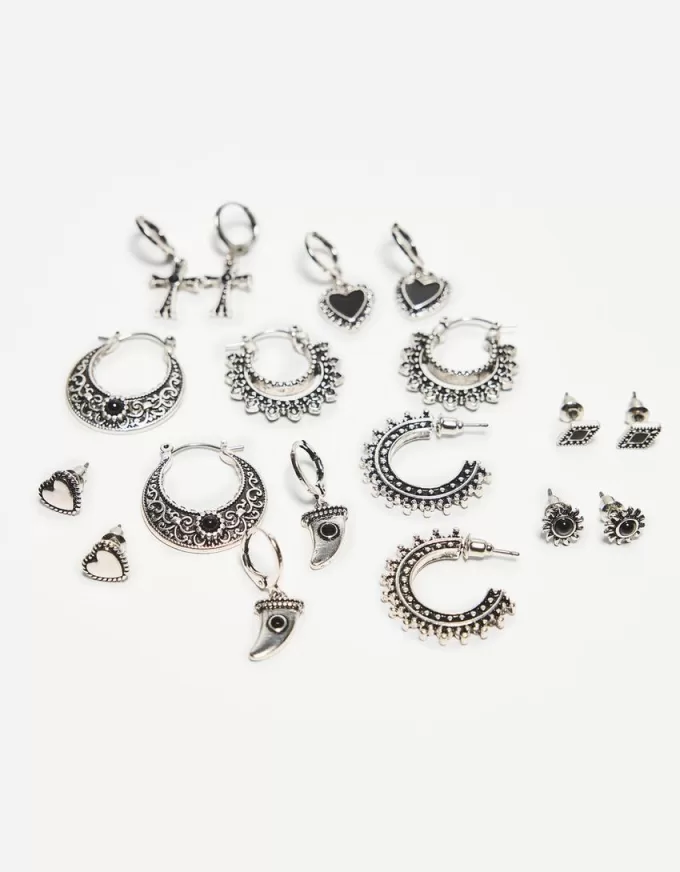9-pack boho örhängen 9-pack boho örhängen