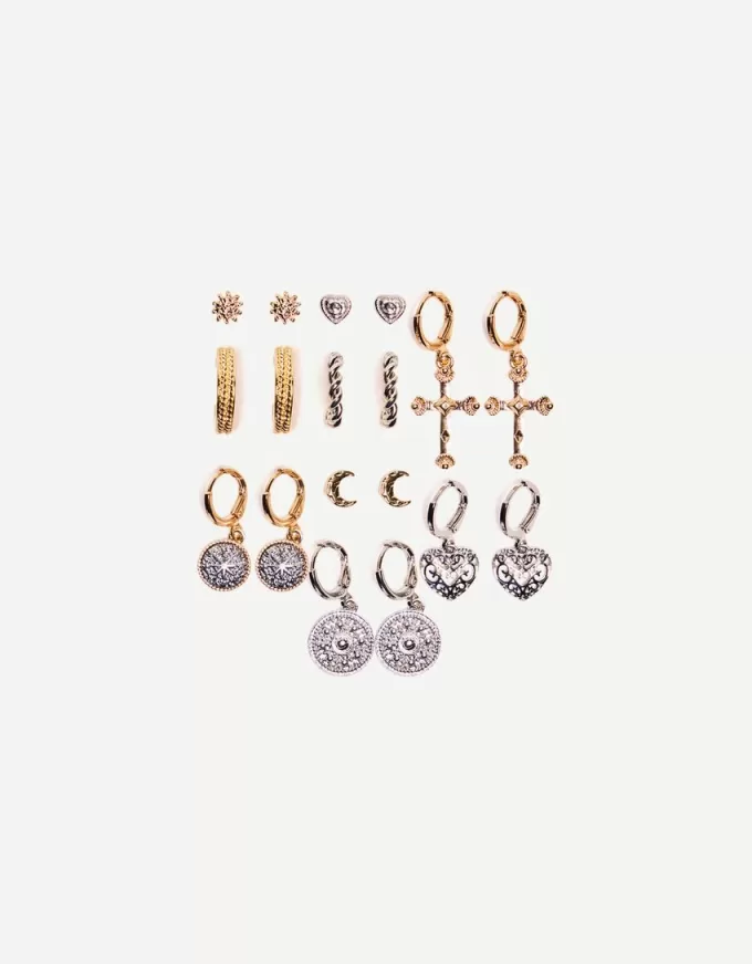 9-pack boho örhängen 9-pack boho örhängen