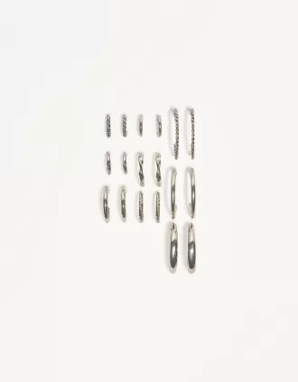 9-pack ringörhängen