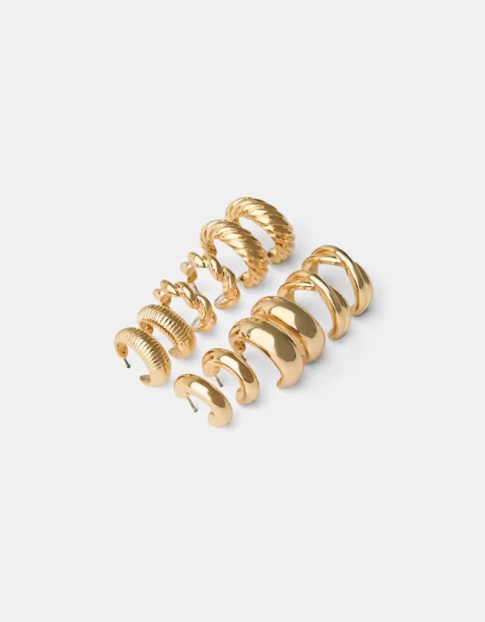 9-pack ringörhängen 9-pack ringörhängen