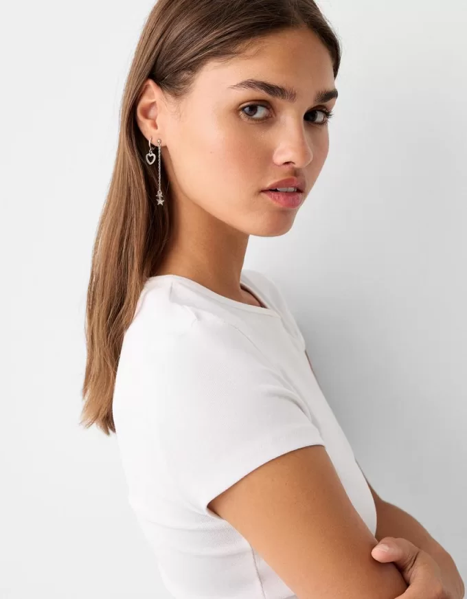 9-pack stjärnörhängen i strass 9-pack stjärnörhängen i strass