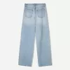 90-tals strassjeans med vida ben 90-tals strassjeans med vida ben