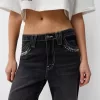 90-talsjeans med breda ben 90-talsjeans med breda ben