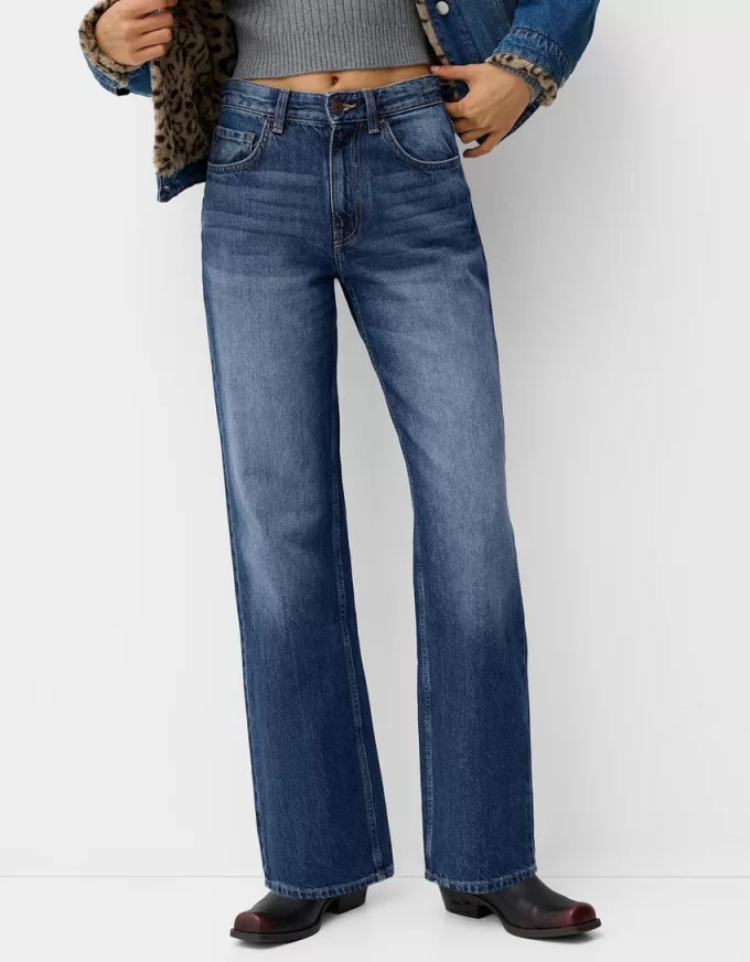 90-talsjeans med vida ben 90-talsjeans med vida ben
