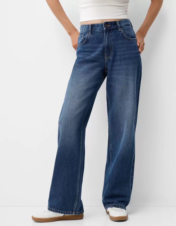 90-talsjeans med vida ben 90-talsjeans med vida ben