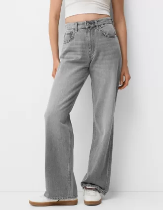 90-talsjeans med vida ben