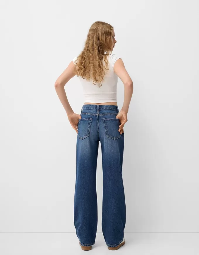 90-talsjeans med vida ben 90-talsjeans med vida ben