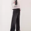 90-talsjeans med vida ben och uppvikbara fållar 90-talsjeans med vida ben och uppvikbara fållar