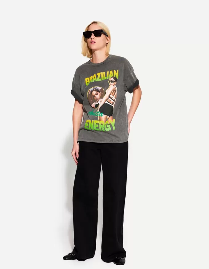 Anitta Brazilian Energy kortärmad T-shirt Anitta Brazilian Energy kortärmad T-shirt