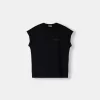 Ärmlös T-shirt med tryck Ärmlös T-shirt med tryck