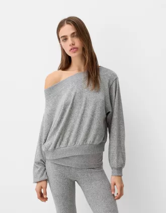Asymmetrisk mjuktröja