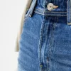 Avslappnade jeans med rak passform med hög midja Avslappnade jeans med rak passform med hög midja