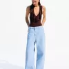 BERSHKA SERIEN draperad body med remmar BERSHKA SERIEN draperad body med remmar