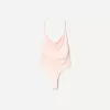 BERSHKA SERIEN draperad body med remmar BERSHKA SERIEN draperad body med remmar