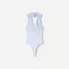 BERSHKA SERIEN draperad body med remmar BERSHKA SERIEN draperad body med remmar