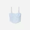 BERSHKA SERIES korsetttopp i spets BERSHKA SERIES korsetttopp i spets