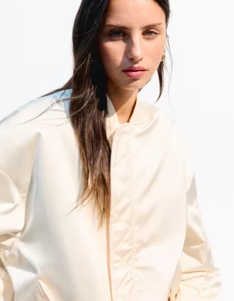BERSHKA SERIES oversize bomberjacka