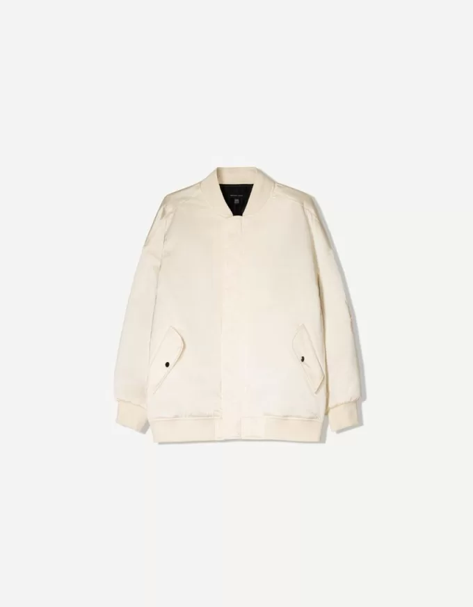 BERSHKA SERIES oversize bomberjacka