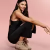 BERSHKA SERIES rynkad midiklänning BERSHKA SERIES rynkad midiklänning