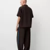 Baggy byxor med ränder på sidan Baggy byxor med ränder på sidan
