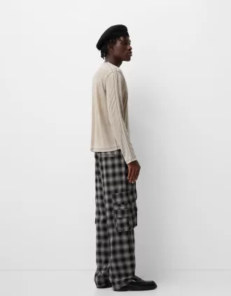 Baggy cargo byxor