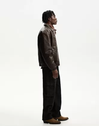 Baggy cargo byxor