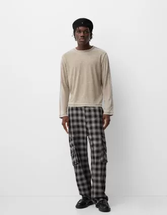Baggy cargo byxor