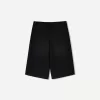 Baggy denim bermudashorts