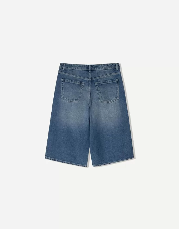 Baggy denim bermudashorts Baggy denim bermudashorts