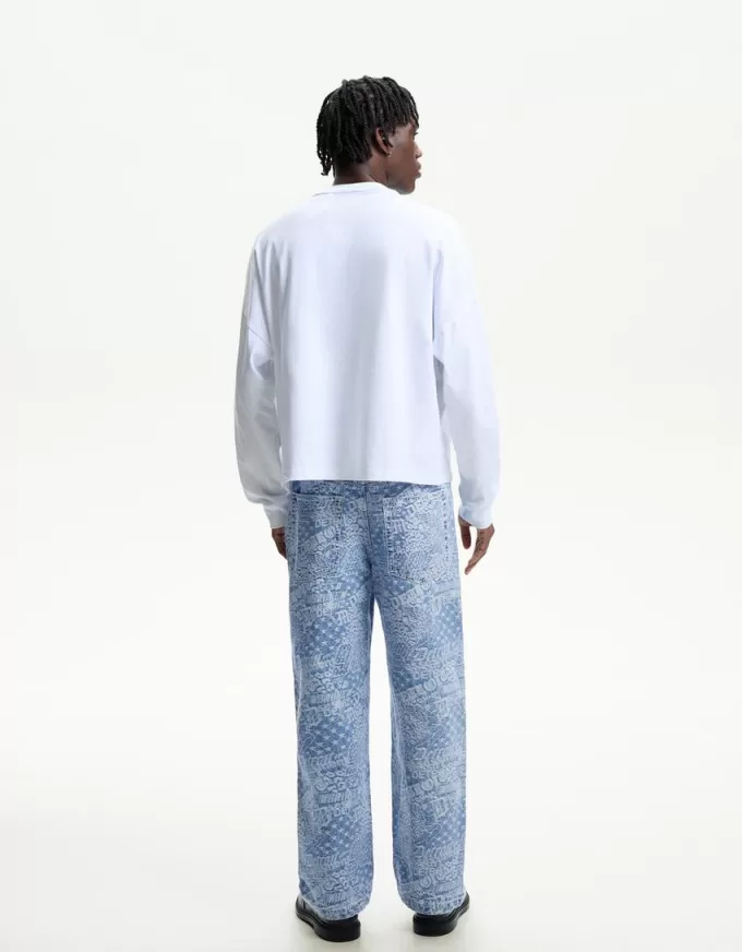 Baggy jacquardjeans Baggy jacquardjeans