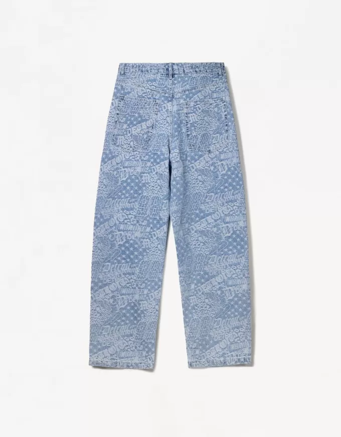 Baggy jacquardjeans Baggy jacquardjeans