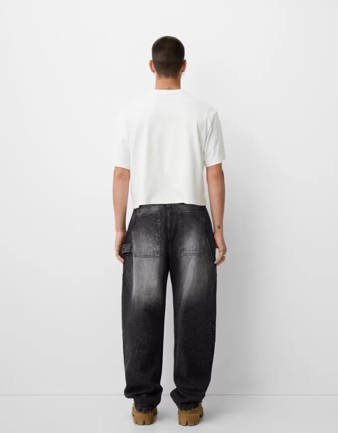 Baggy jeans med ballongpassform Baggy jeans med ballongpassform