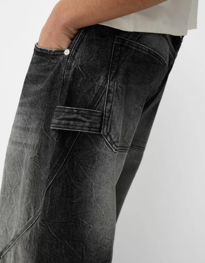 Baggy jeans med ballongpassform Baggy jeans med ballongpassform