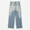 Baggy jeans med fransar Baggy jeans med fransar